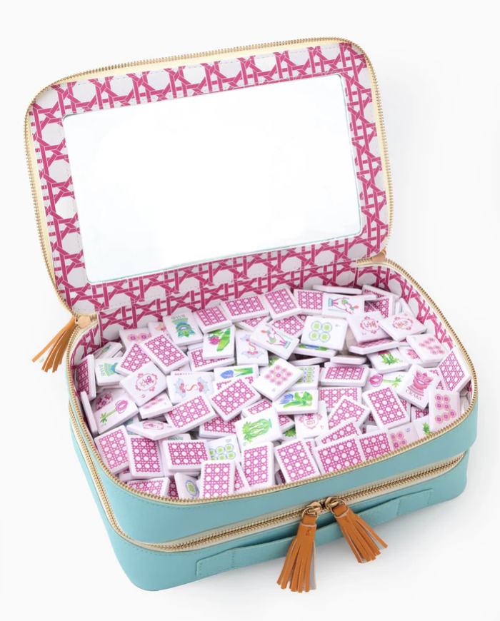 Poppy Mahjong Tile Set