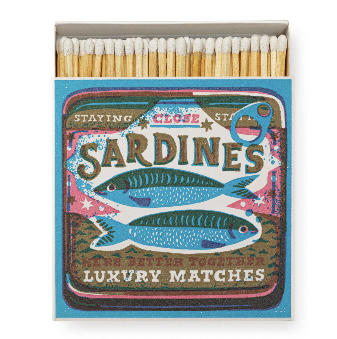 Better Together Sardines | Square - Safety Matches