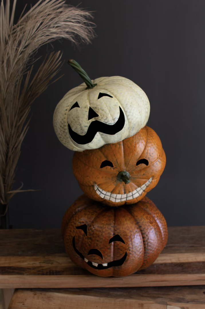 Stacking Jack-O-Lanterns