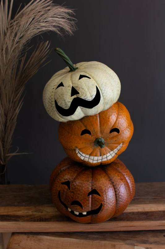 Stacking Jack-O-Lanterns