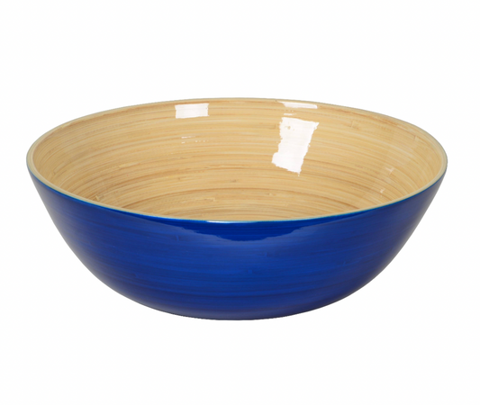 Blue Classic Bamboo Bowl