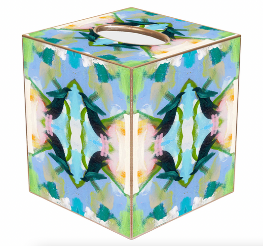 Island House Tissue Box Cover