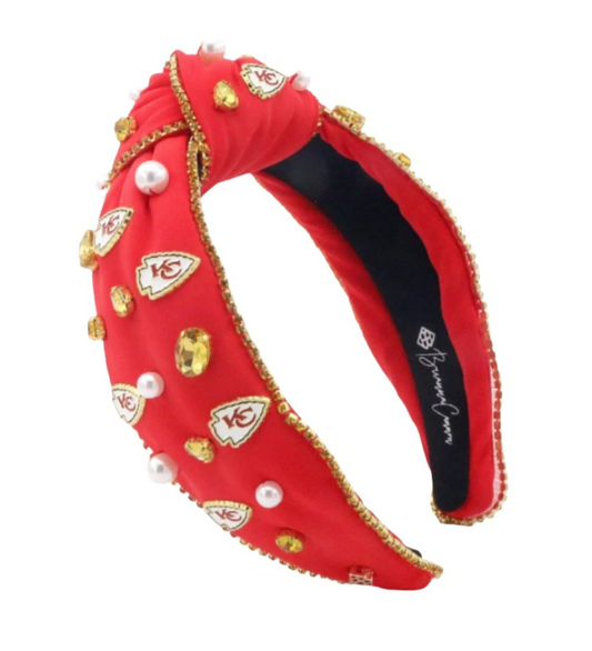 Kansas City Chiefs Red Logo Headband