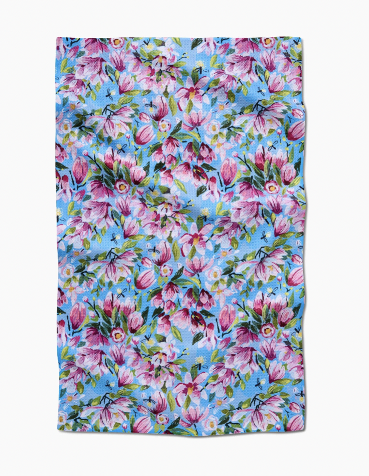 Magnolia Tea Towel