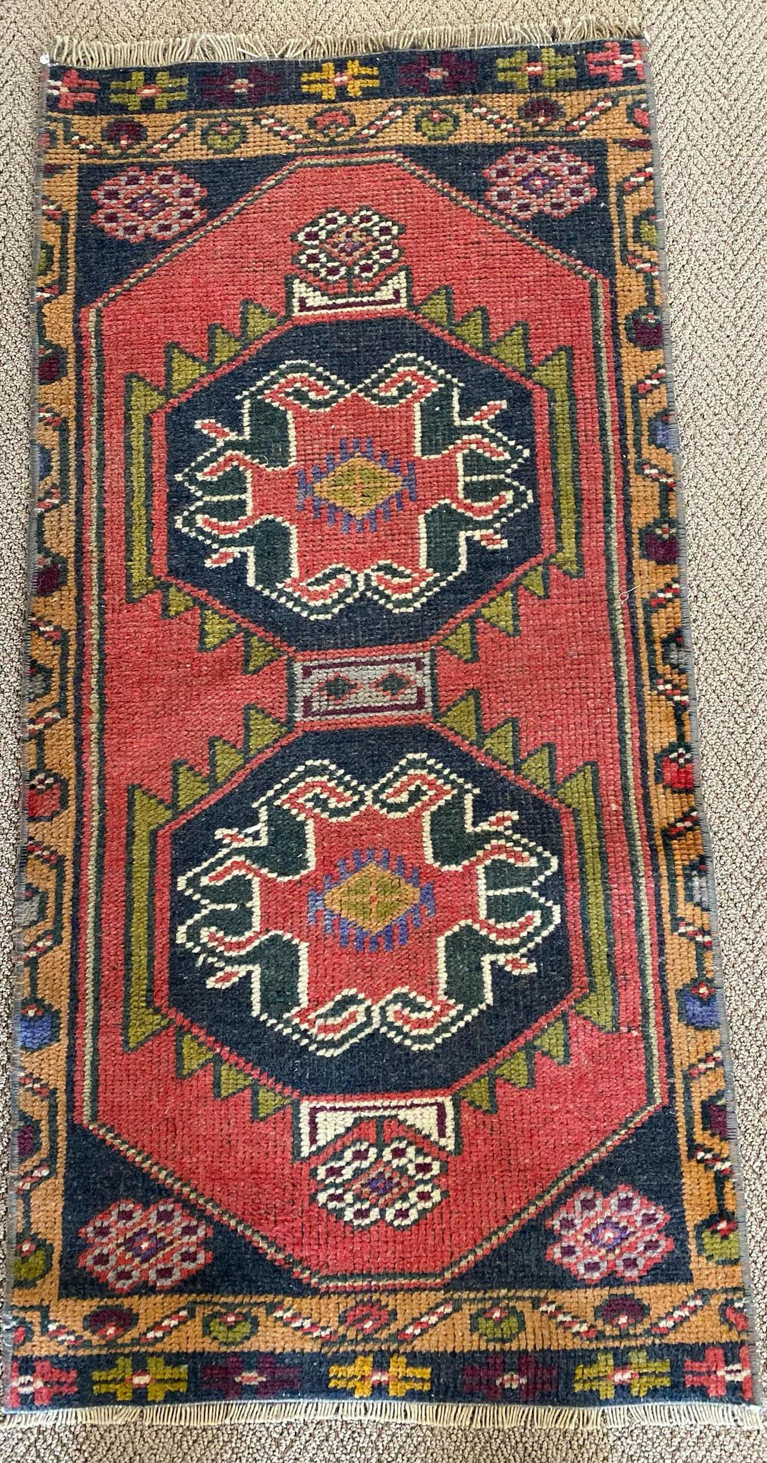 Vintage Turkish Rug