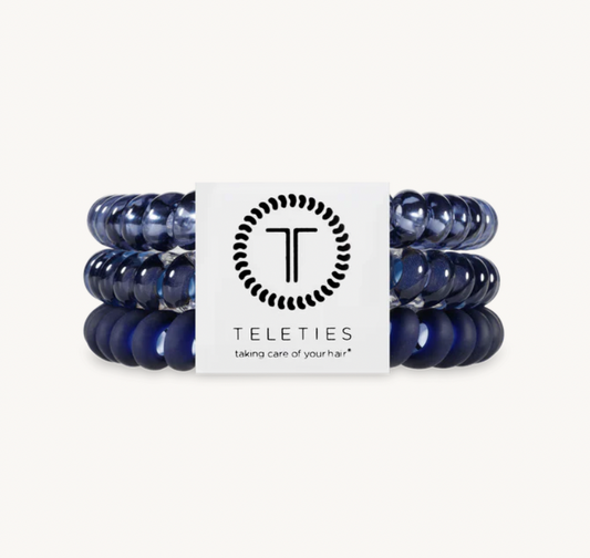 Nightfall Navy Small Hair Ties