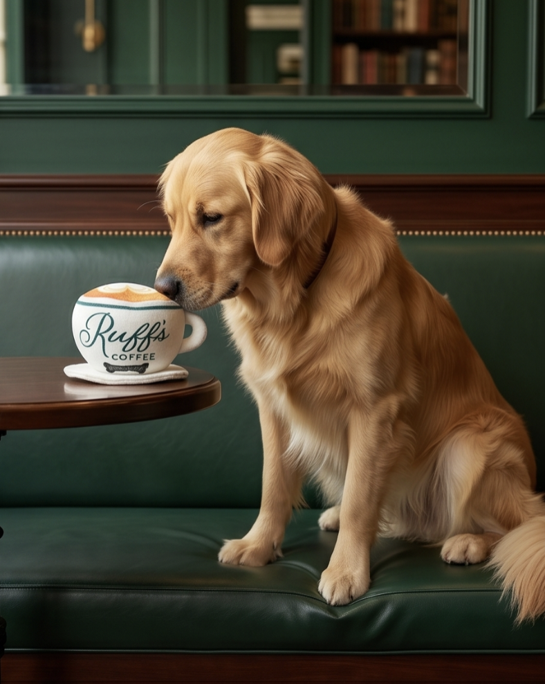 Ruff's Coffee Cup & Saucer
