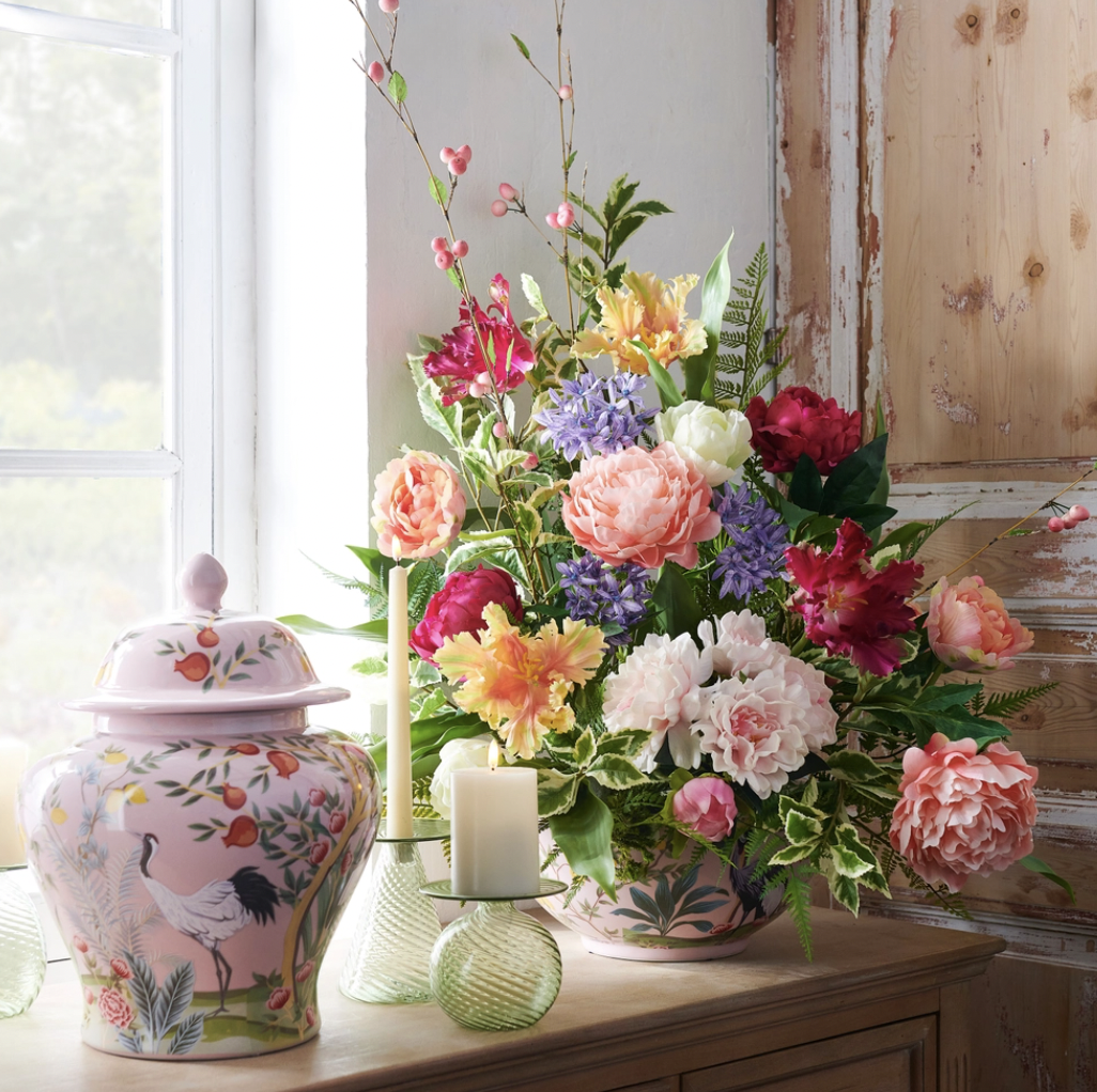 Citrus Chinoiserie Ginger Jar
