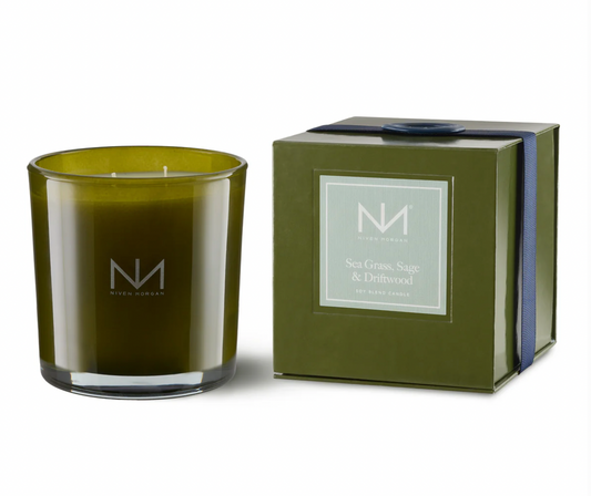 Sea Grass, Sage & Driftwood Candle