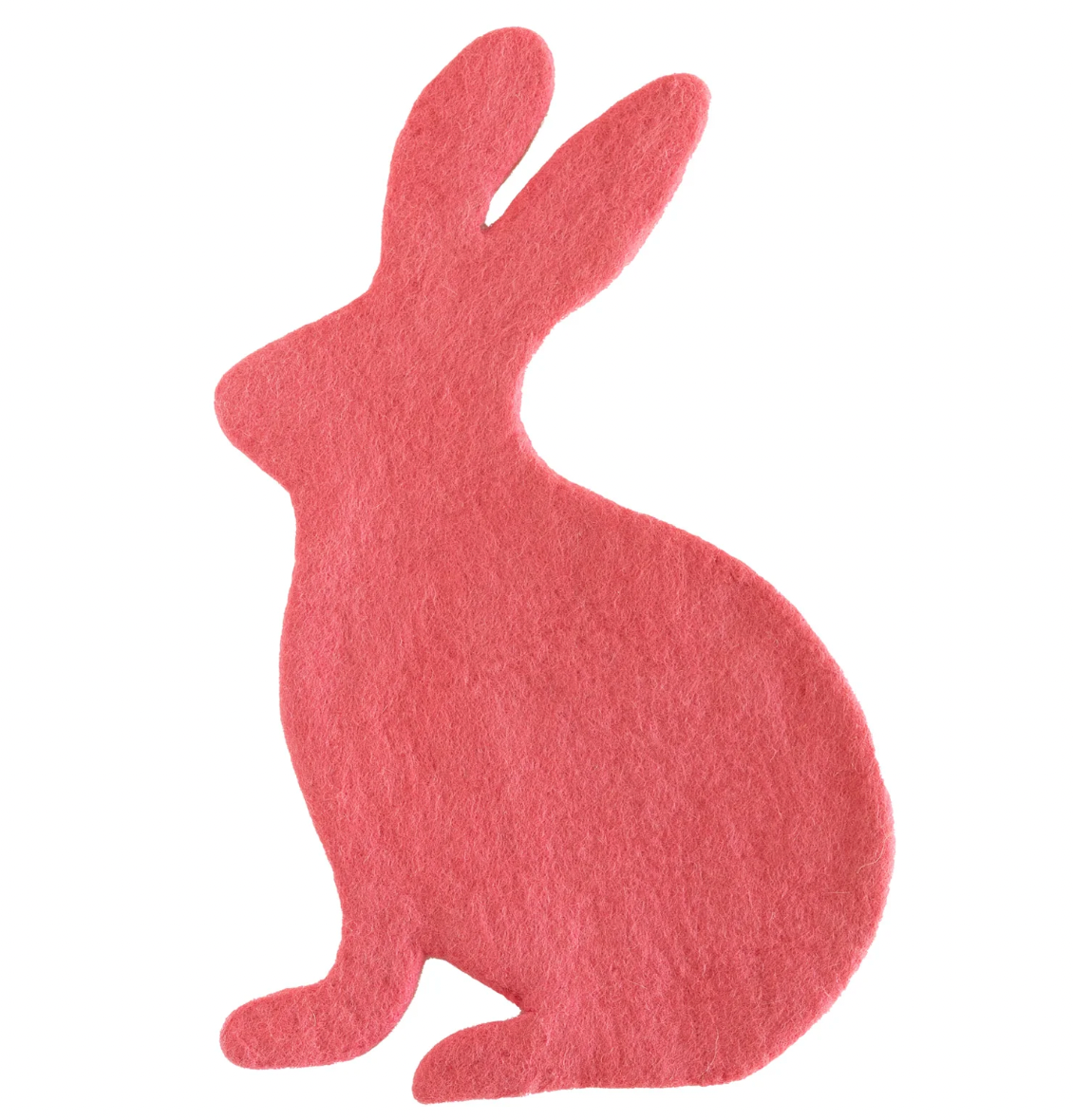 Pink Bunny Felt Placemat