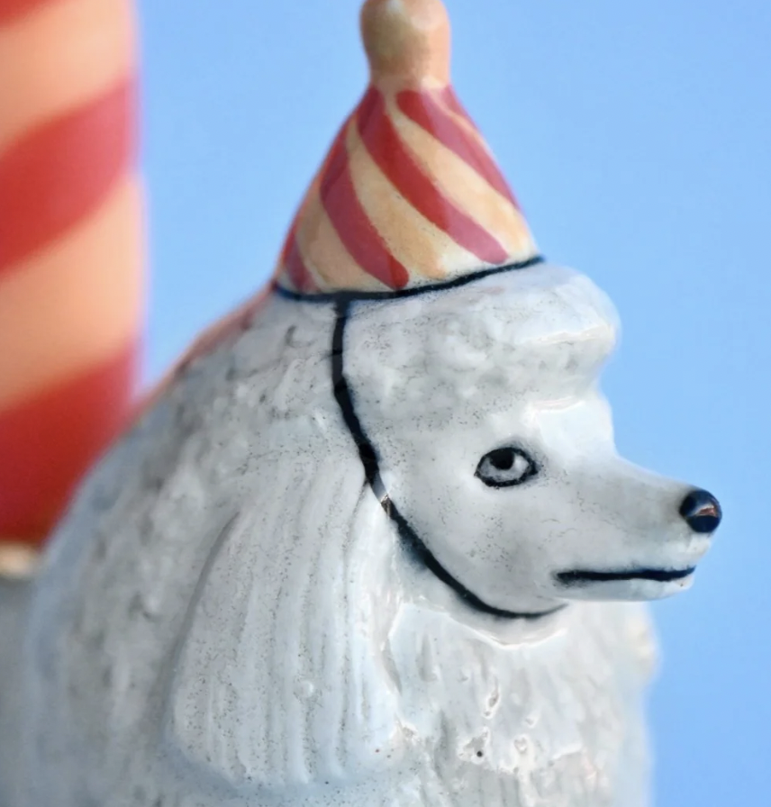 Poodle Cake Topper