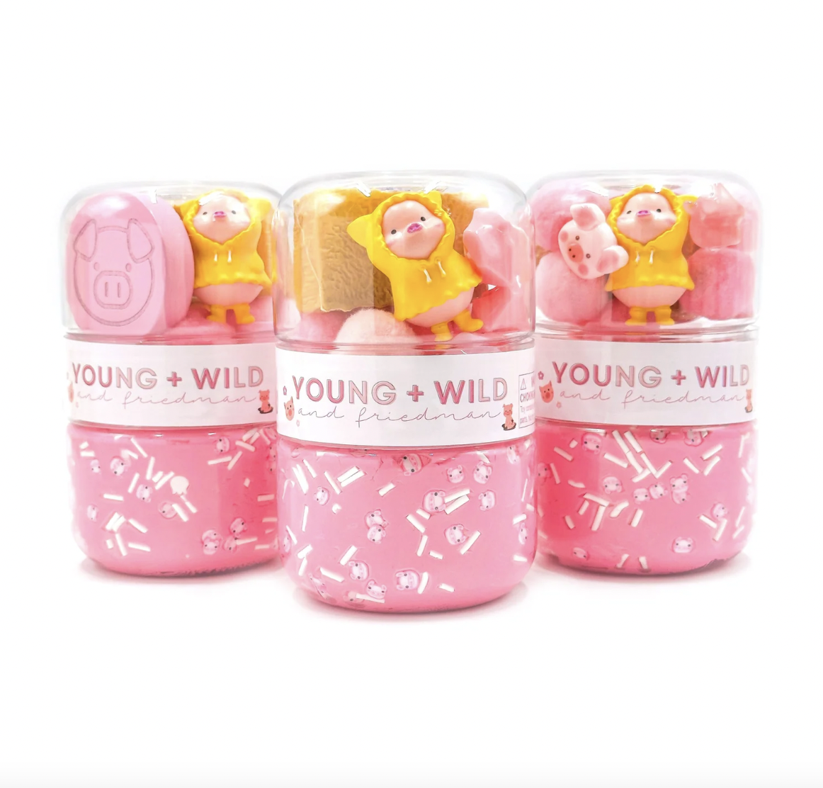 Three Little Pigs Grab & Go Dough Jar