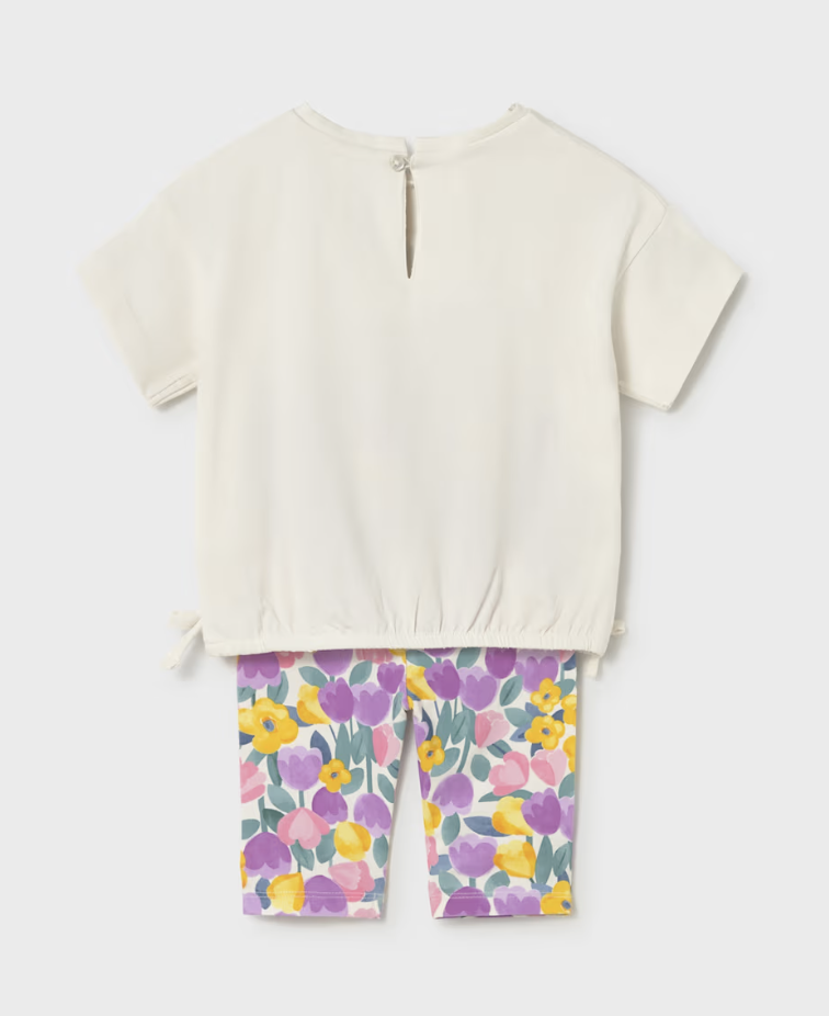 Buggy T-Shirt + Printed Leggings Set