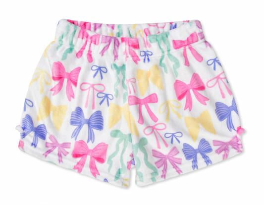 Bows Plush Sleep Shorts