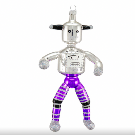 Dance Bot - Silver/Purple
