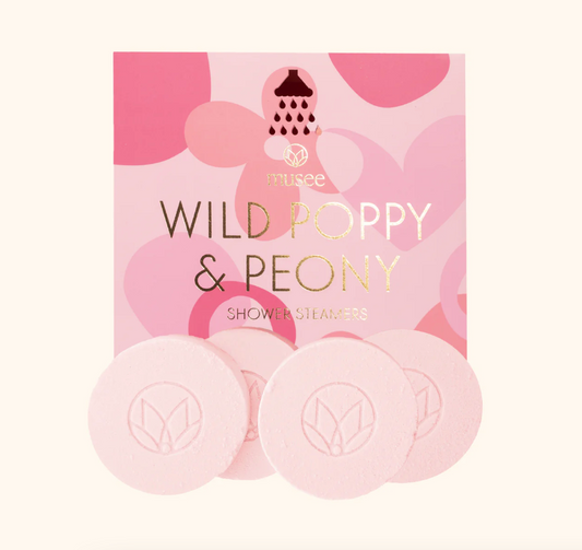 Wild Poppy & Peony Shower Steamers