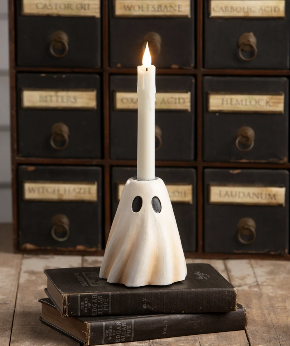 Tall Ghost Candlestick
