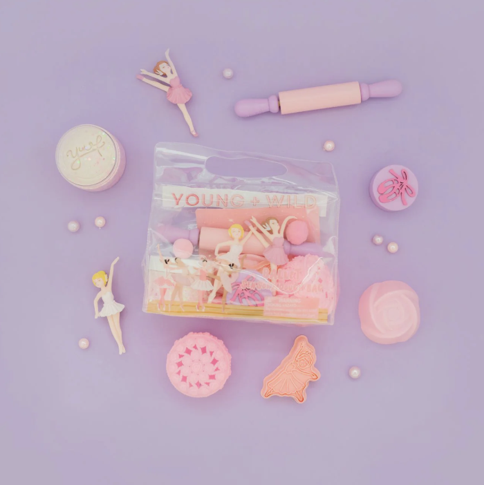 Ballerina Sensory Dough Bag