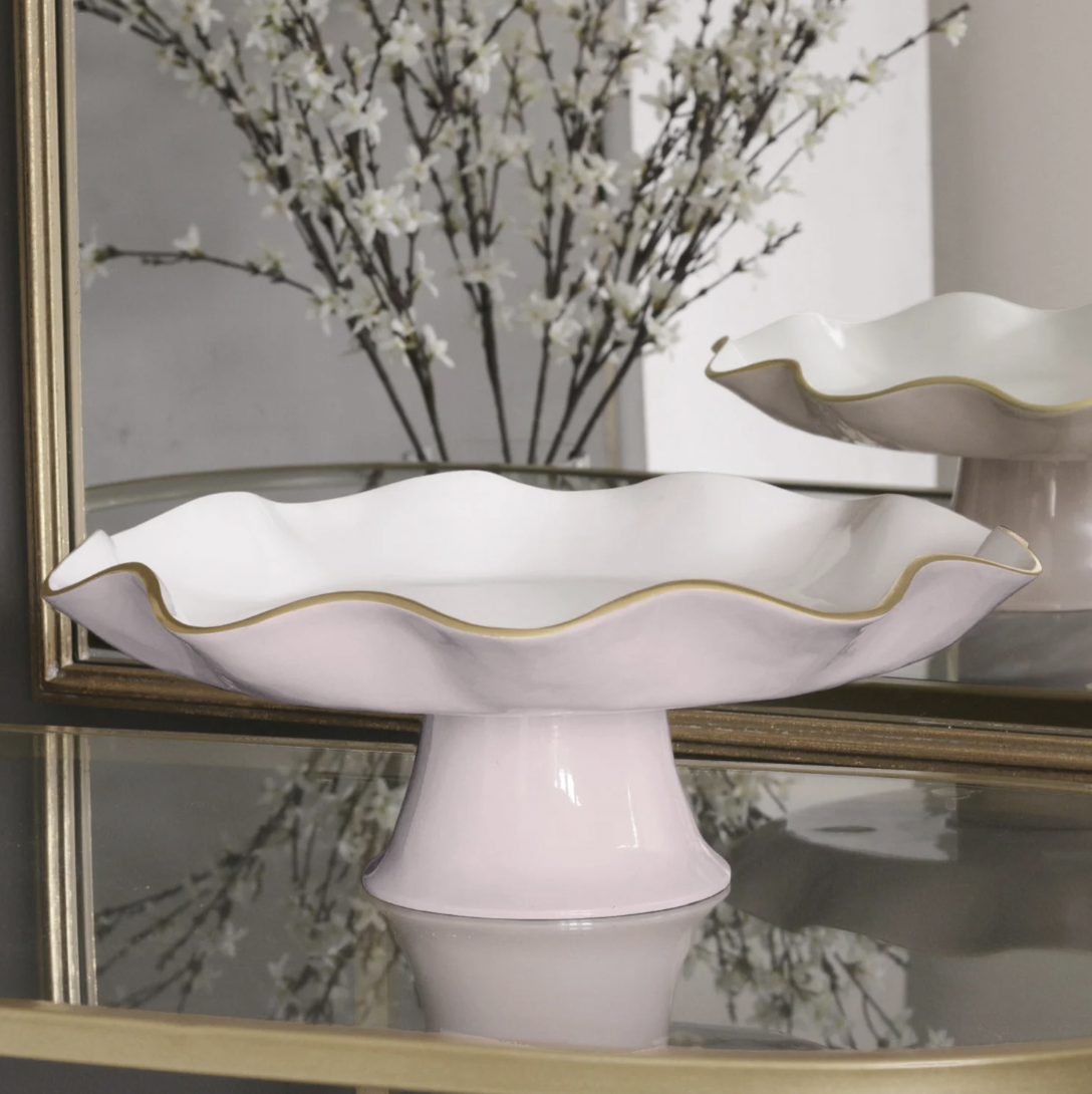 Camellia + White ENCANTO Carola Pedestal Cake Plate