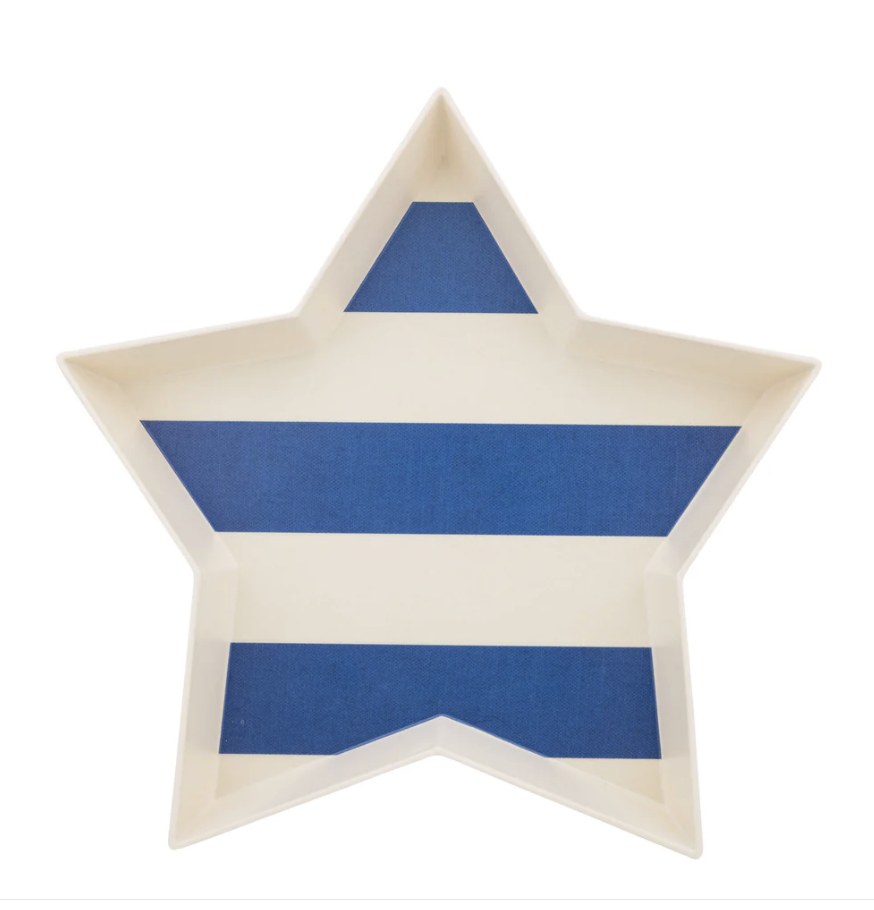 Stacking Stars Bamboo Tray Set