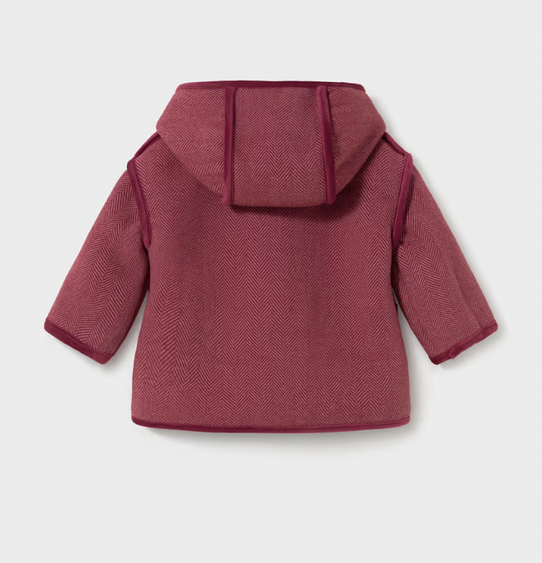 Hooded Coat with Pockets