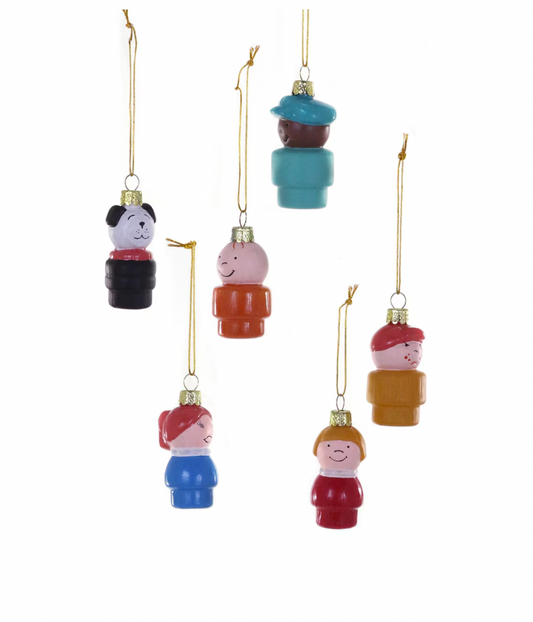 Vintage Tiny People Ornament
