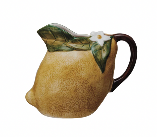 Lemon Shaped Pitcher