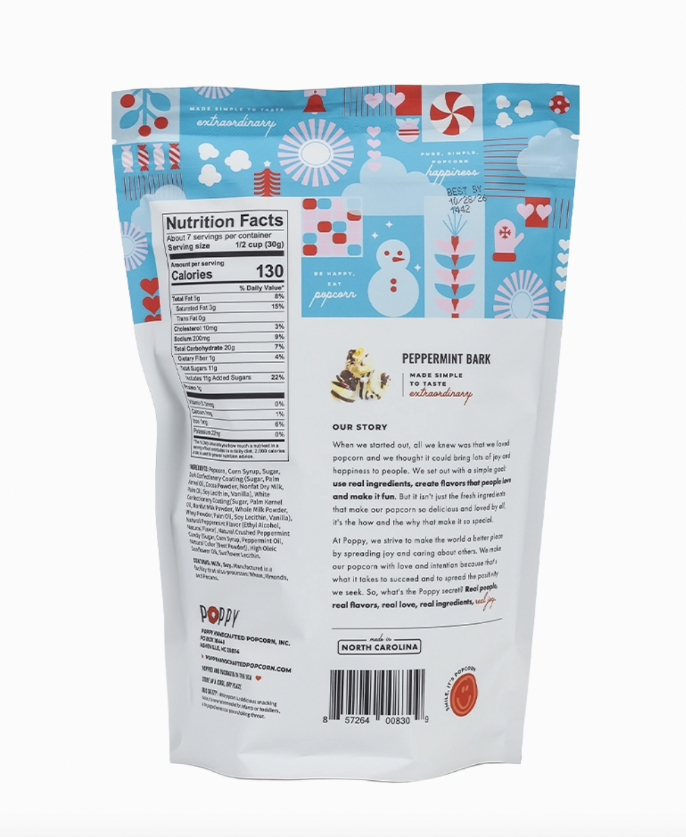 Peppermint Bark Popcorn