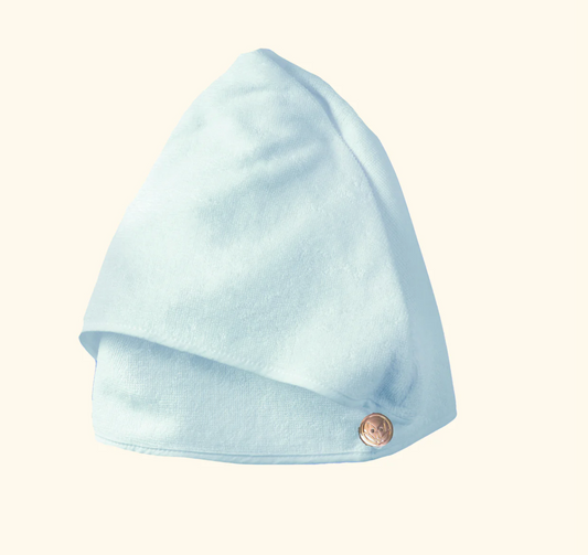 Blue Hair Wrap Towel