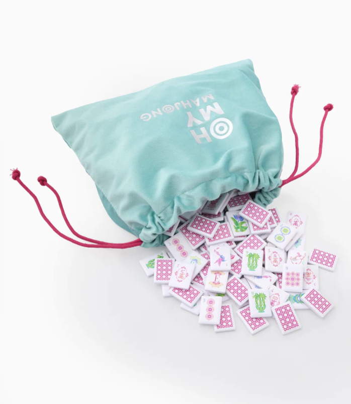 Poppy Mahjong Tile Set