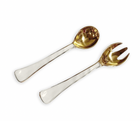 Cream ENCANTO Soho Salad Servers