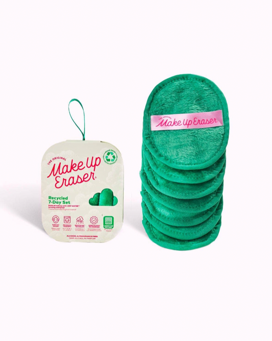 Green MakeUp Eraser 7-Day Set