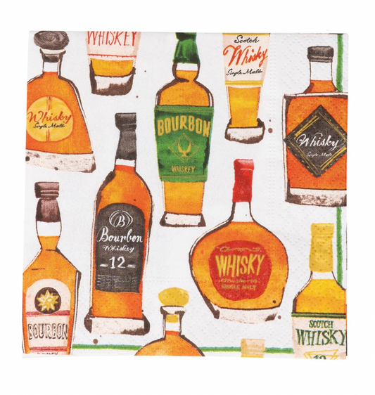 Whiskey Tasting Cocktail Napkins