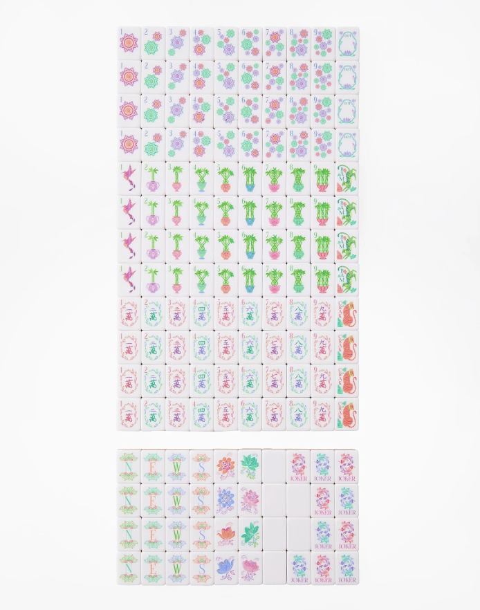 Pearlescent Mahjong Tiles