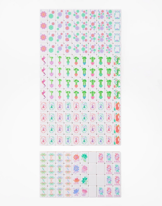 Pearlescent Mahjong Tiles