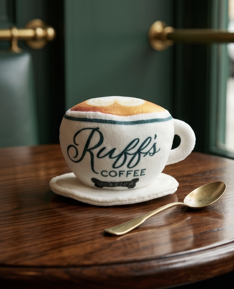 Ruff's Coffee Cup & Saucer