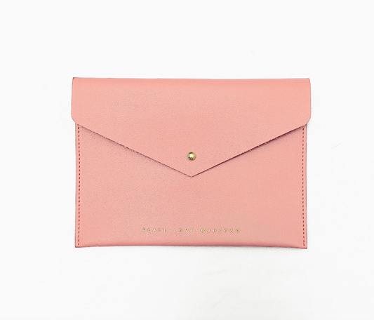 Dusty Rose Mahjong Card Clutch