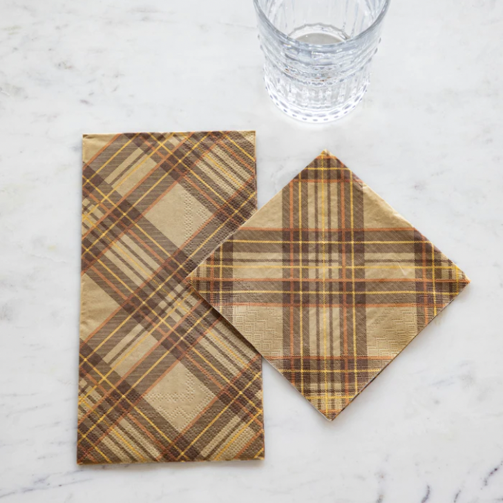 Autumn Plaid Napkins
