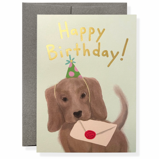 Birthday Dog Card