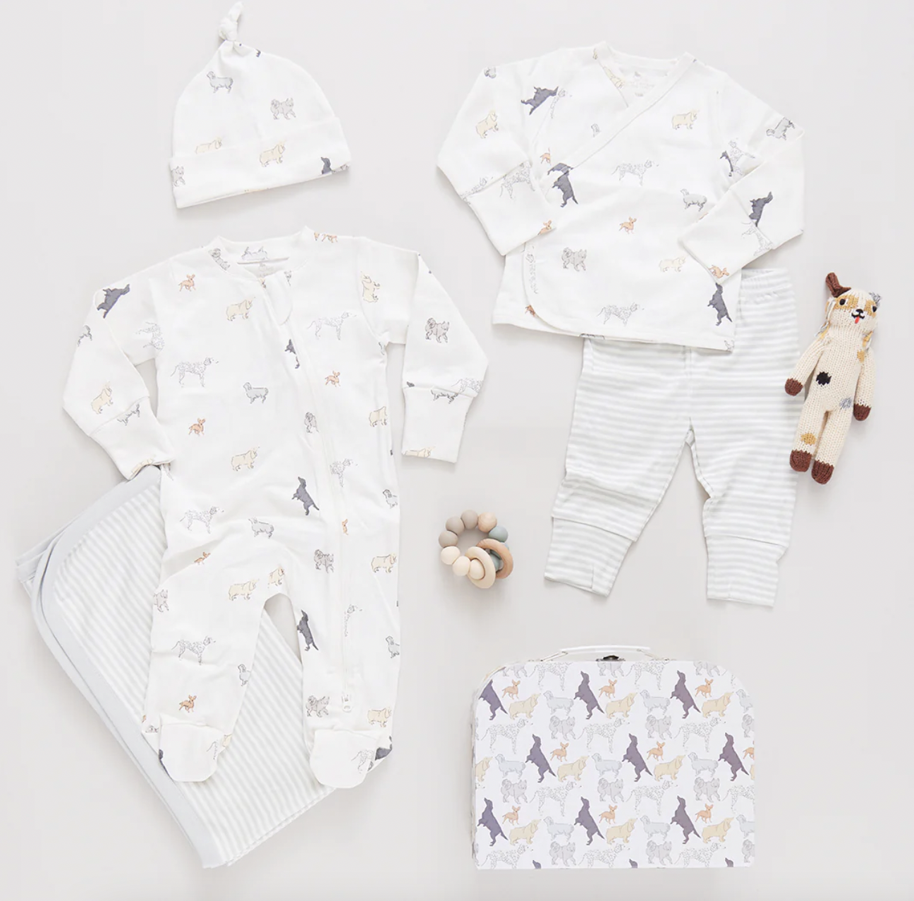 Tiny Dogs Nesting Box Baby Take Home Set