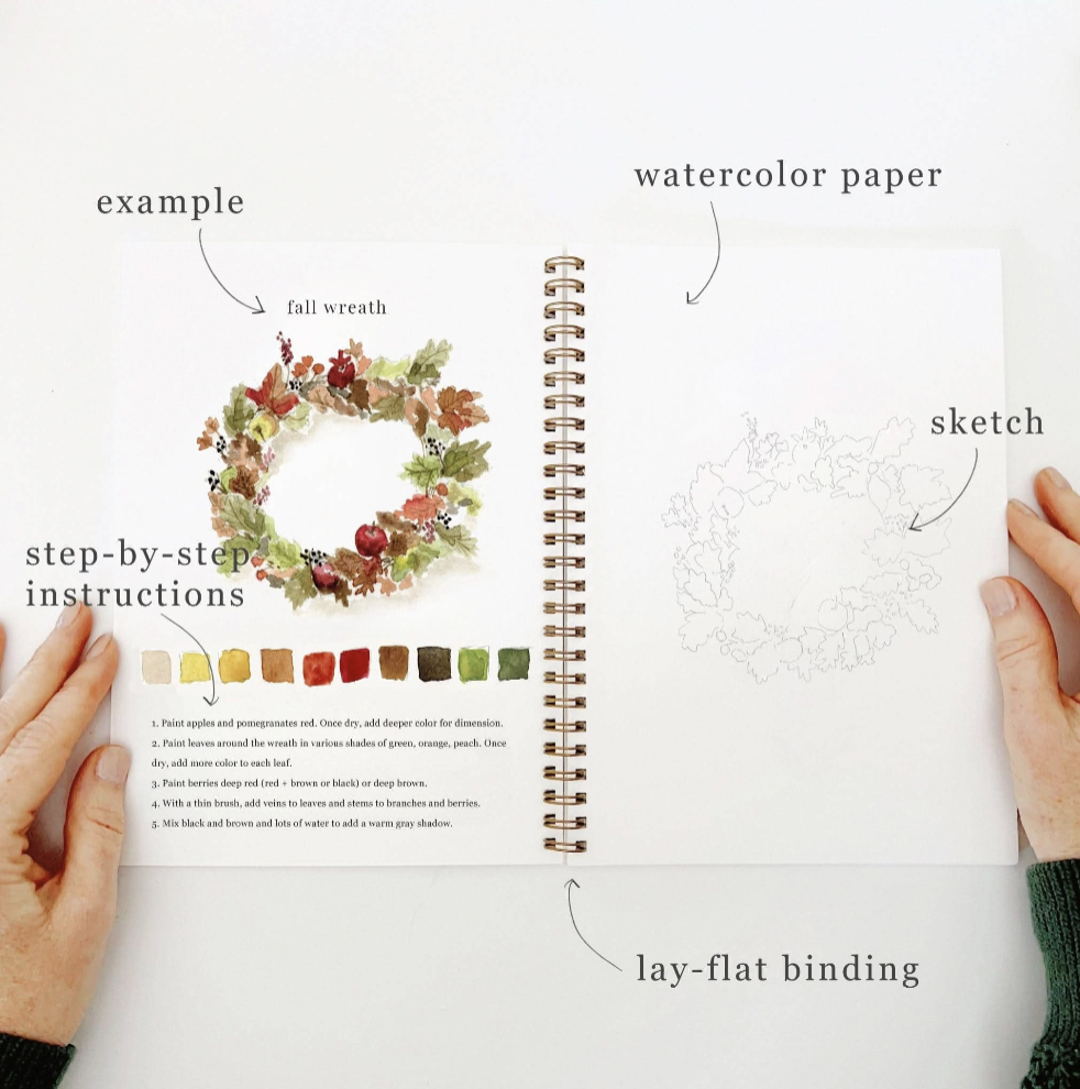 Autumn Watercolor Workbook
