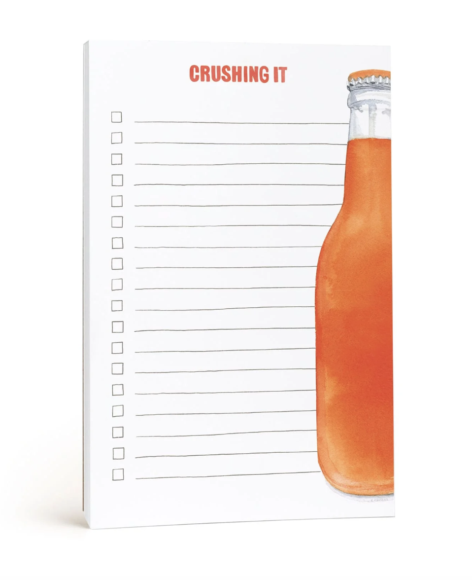 Crushing It Notepad