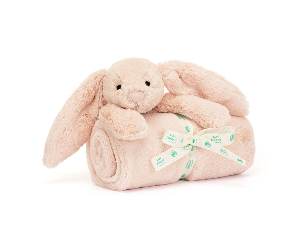 Bashful Blush Bunny Blankie