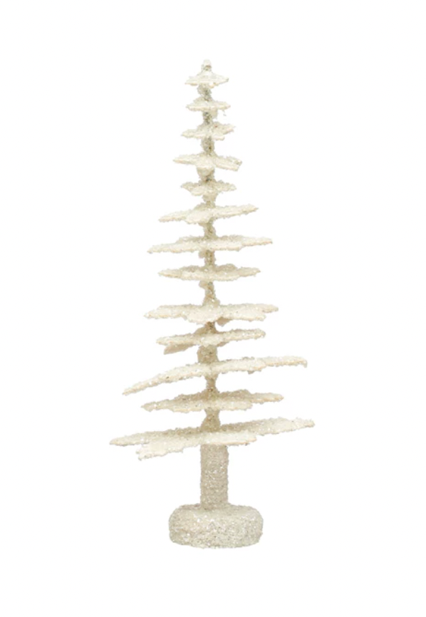 White Glitter Tree