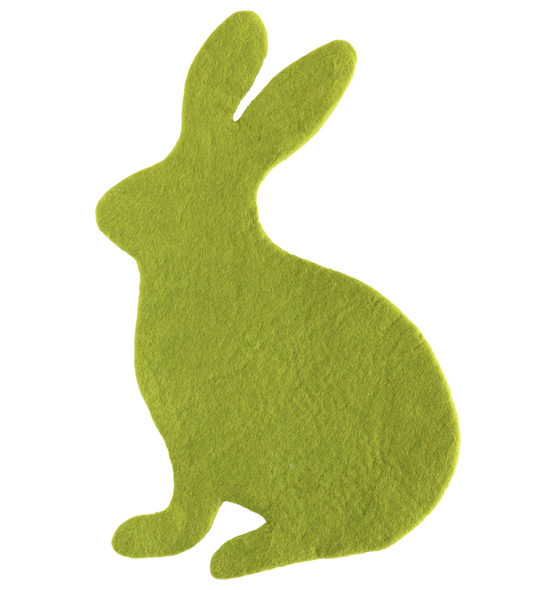 Spring Green Bunny Felt Placemat
