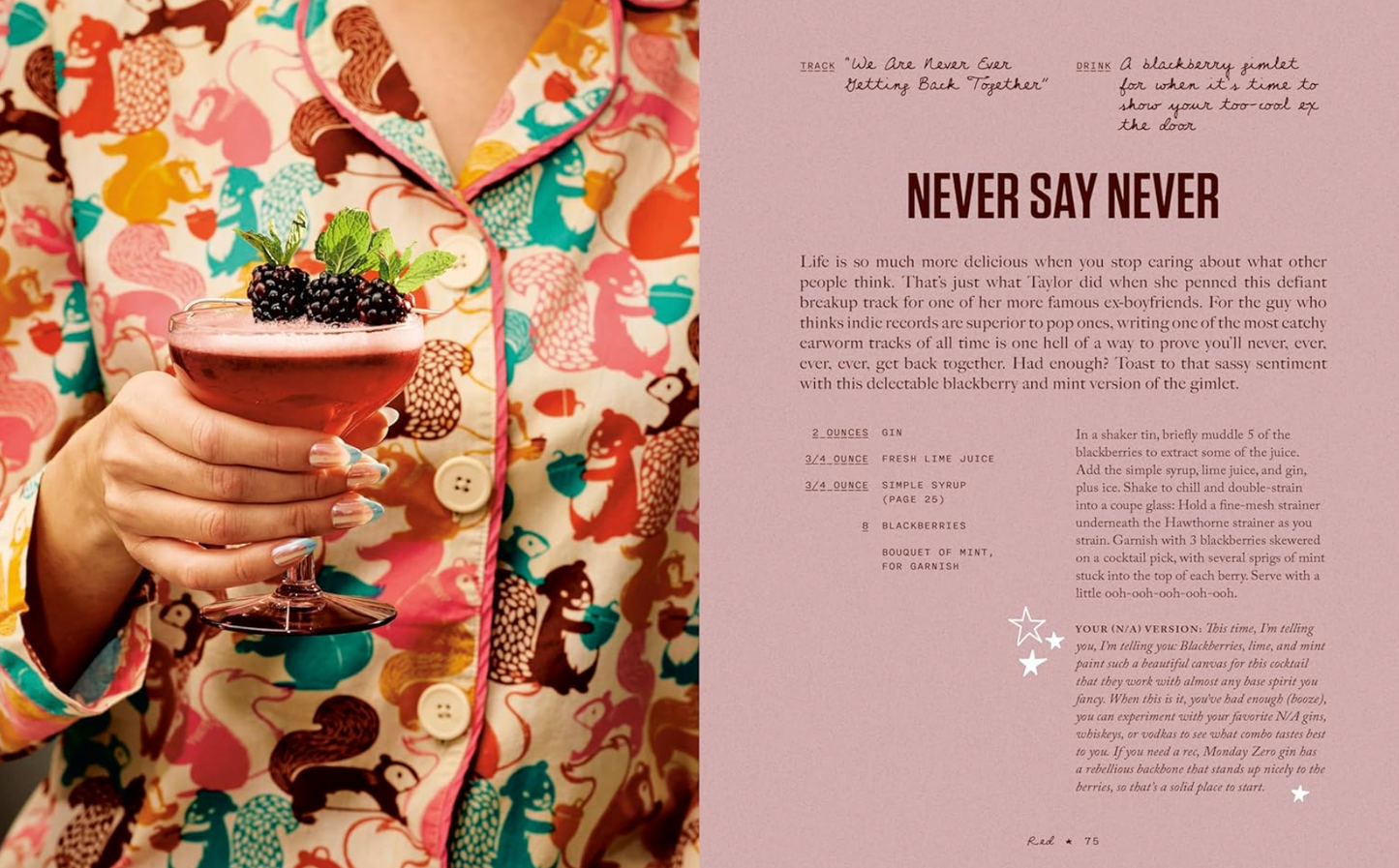 The Eras Pour: The Unofficial, Ultimate Taylor Swift Cocktail Book