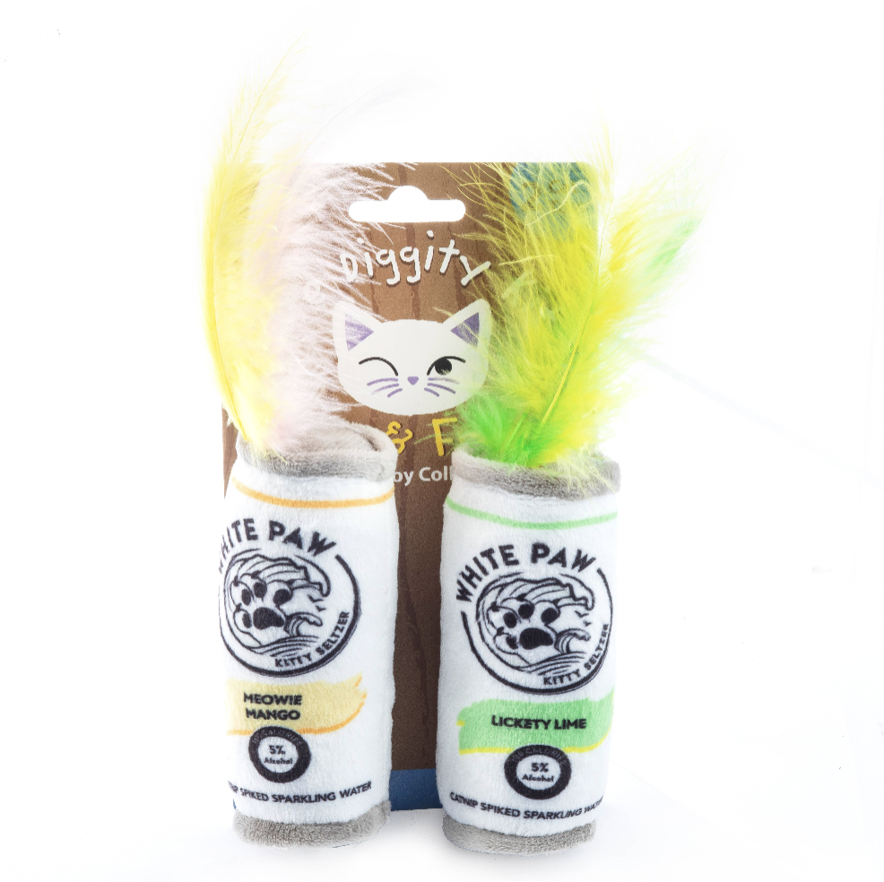 White Paw (Mango & Lime) Organic Catnip Toys