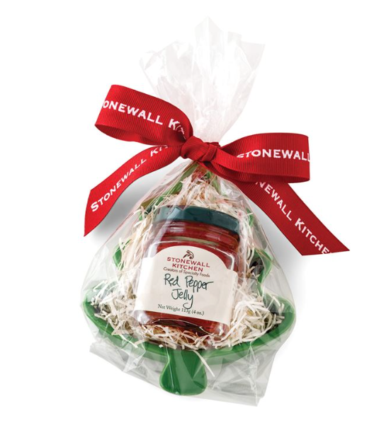 Red Pepper Jelly with Tree Ramekin