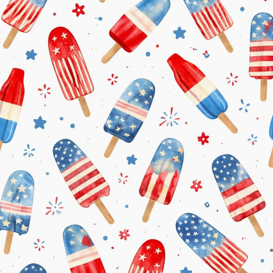 Rocket Pop Double Sided Tea Towel