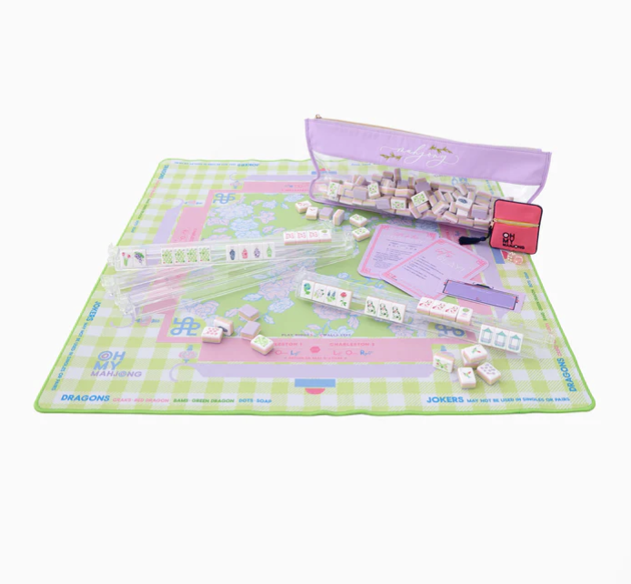 Garden Party Mahjong Mat